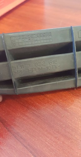 BMW 3ER E46 FL FACELIFT STOßSTANGE VORNE GRILL RECHTE SEITE 7032616