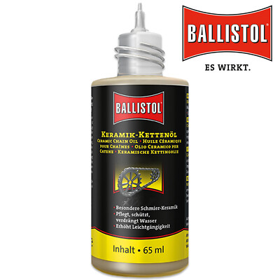 Ballistol 28050 Keramik Kettenöl Fahrrad E-Bike Schmierung Leichtlauf 65ml