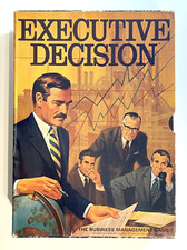 Executive Decision (1971) - Board Game - 3M - Good