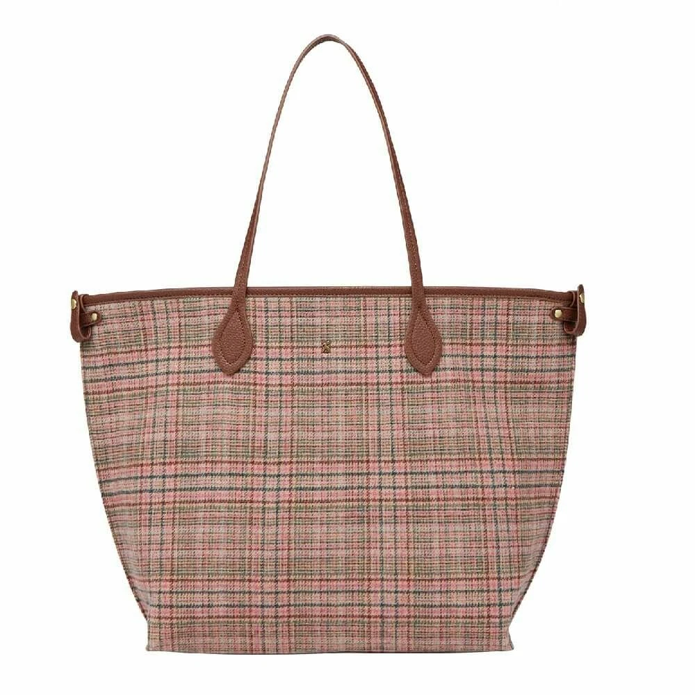 Joules top tweed backpack