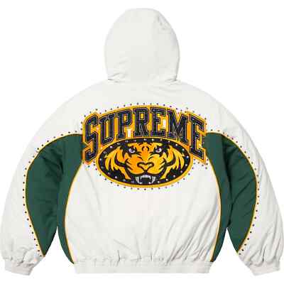 Supreme Studded Stadium Jacket Black White Navy 3colors SS25 | eBay