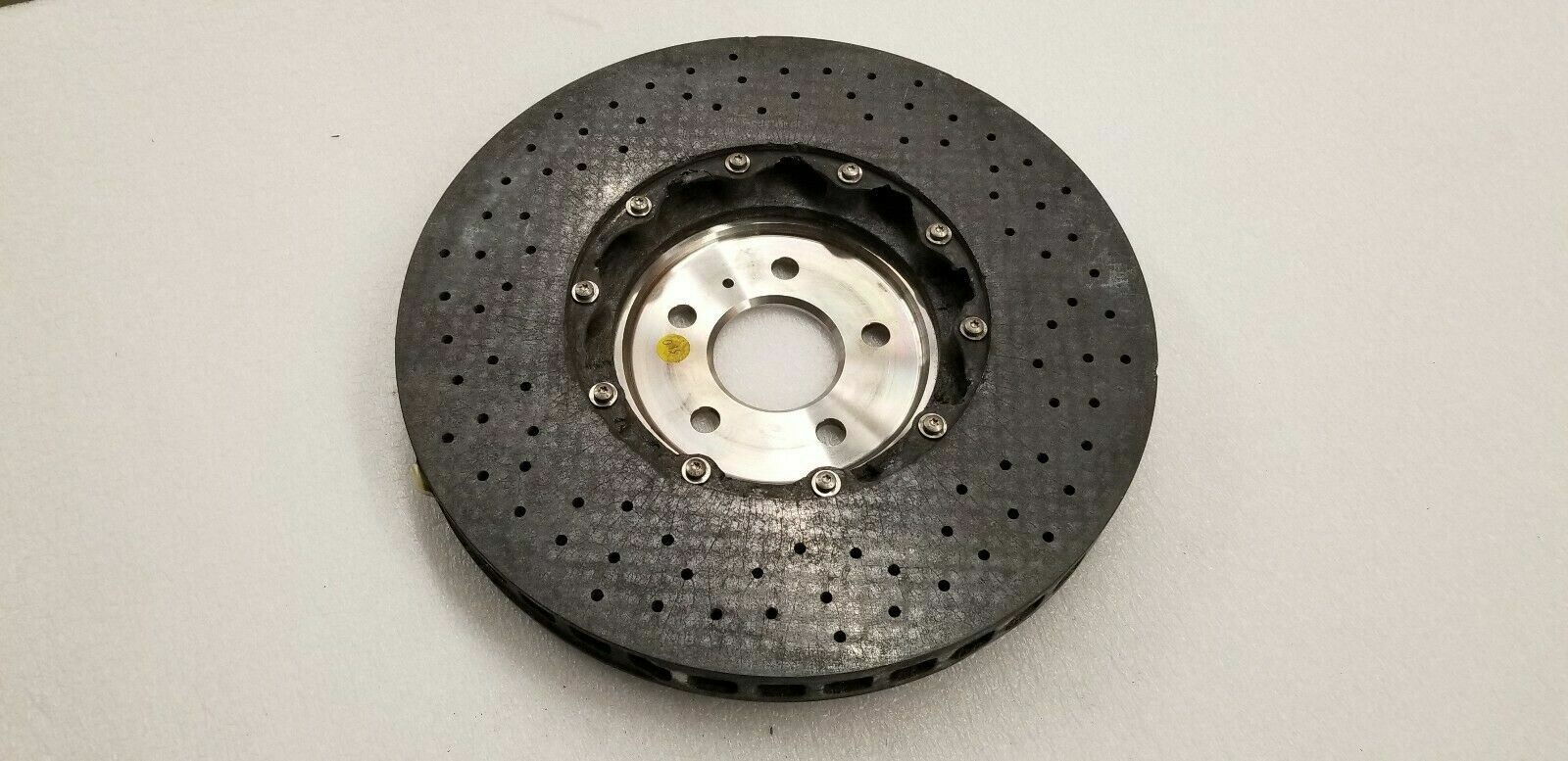 LAMBORGHINI GALLARDO FRONT LEFT CARBON CERAMIC BRAKE DISC ROTOR LH OEM 400615301