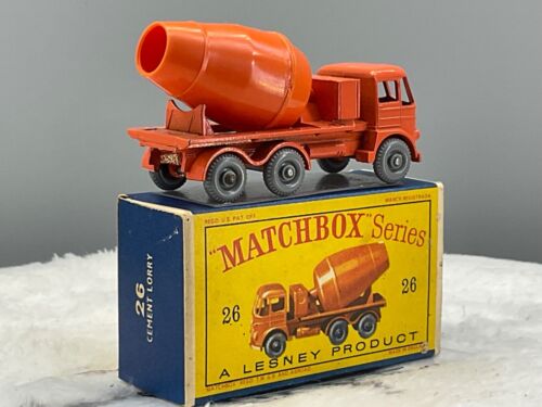 Matchbox lesney 1961 #26B Foden Cement Lorry V,N,Mint in D2/box all orig,N.O.S - Picture 4 of 14