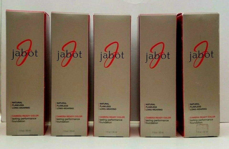 2 pk Jabot Camera Ready Color Lasting Performance Foundation 1oz PICK YOUR SHADE - Image 4 of 4
