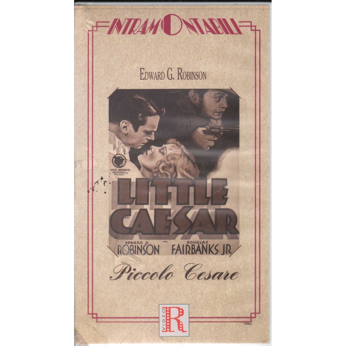 Little Caesar VHS Mervyn LeRoy Univideo - I526 Sealed
