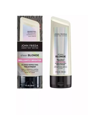 John Frieda Sheer Blonde Brighter Blonde Perfecting Treatment 120ml BESCHÄDIGTE BOX
