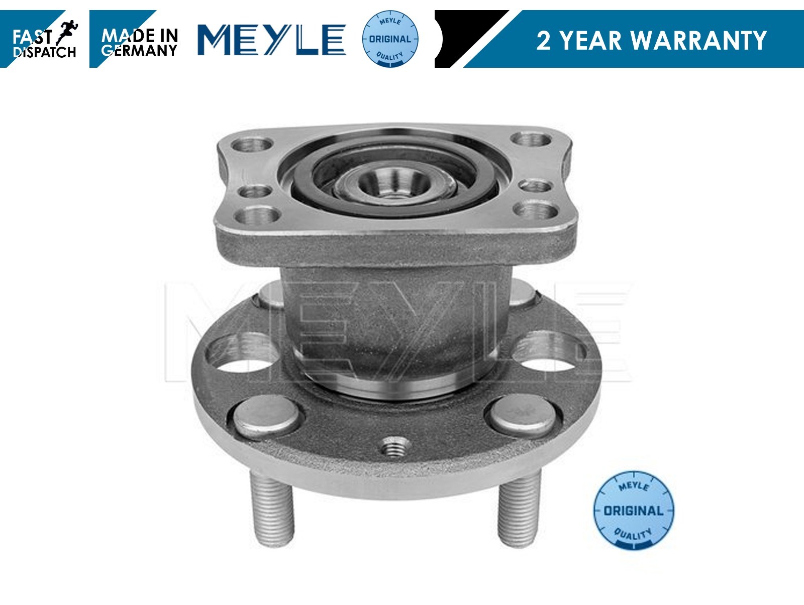FOR MAZDA 2 REAR WHEEL BEARING HUB ASSEMBLY KIT INCLUDING MAGNETIC ABS ...