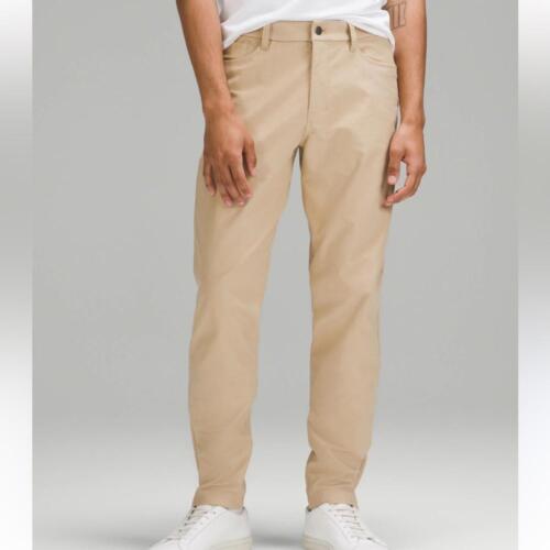 Men’s Lululemon ABC Slim Fit Casual Trench Classic Utilitech Khaki Pant Size 33 - 第 1/15 張圖片