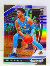 Markus Howard RC 2020-21 Silver Prizm Draft Picks Rookie Card #40 Denver Nuggets