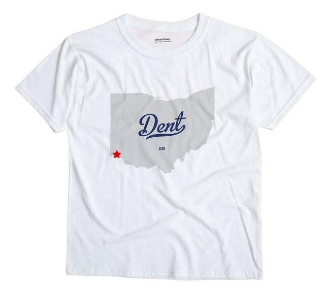 Dent Ohio OH TShirt MAP eBay