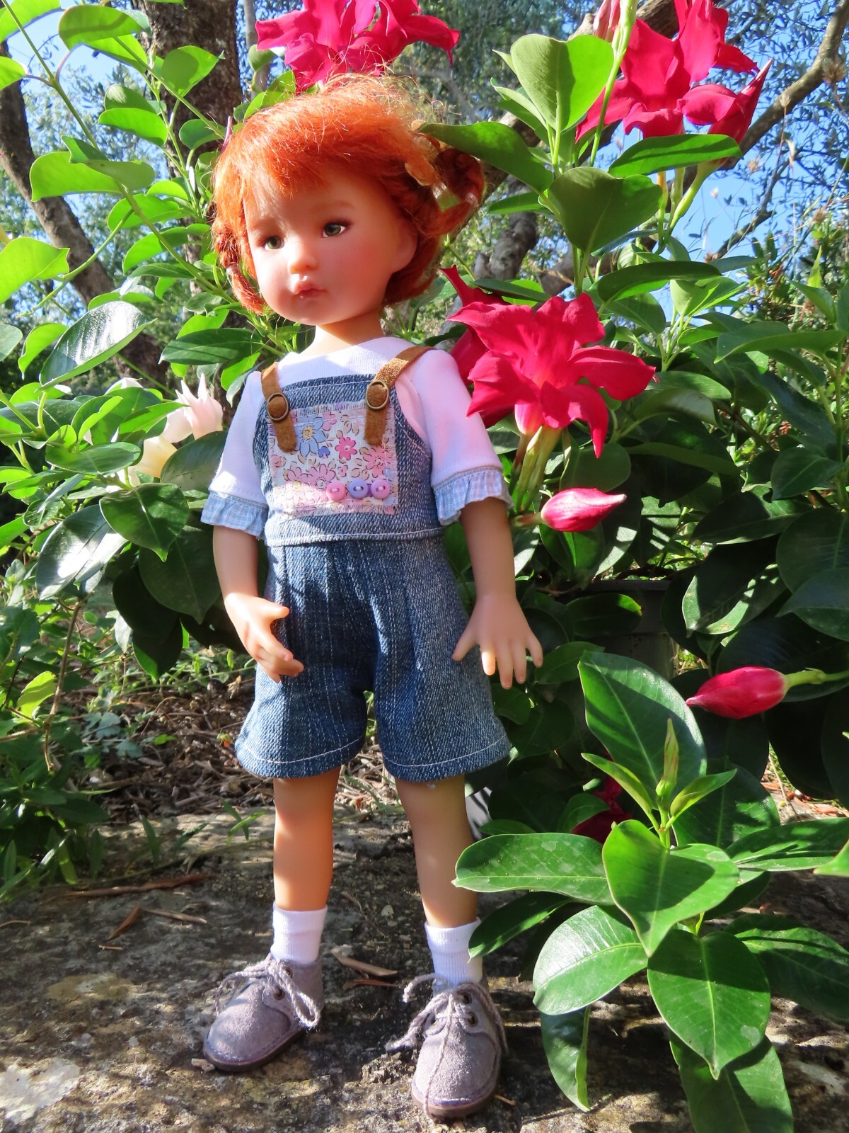 Tenue estivale pour poupée artisanale Meadows Tween en coton de qualité supérieure