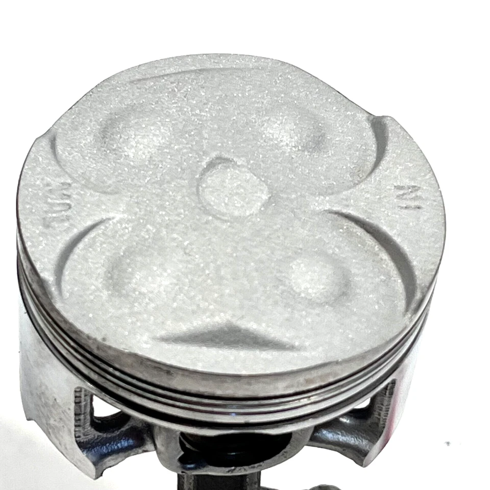 Honda CBR600F3 1995 a 1998, pistón OEM con varilla de conexión, P/N 13101-MAL-A00 Foto 3 de 4