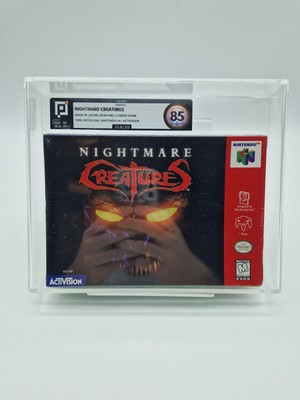 Nightmare Creatures - Nintendo 64 N64 - Pixel 85 - SEALED - NTSC US - No VGA