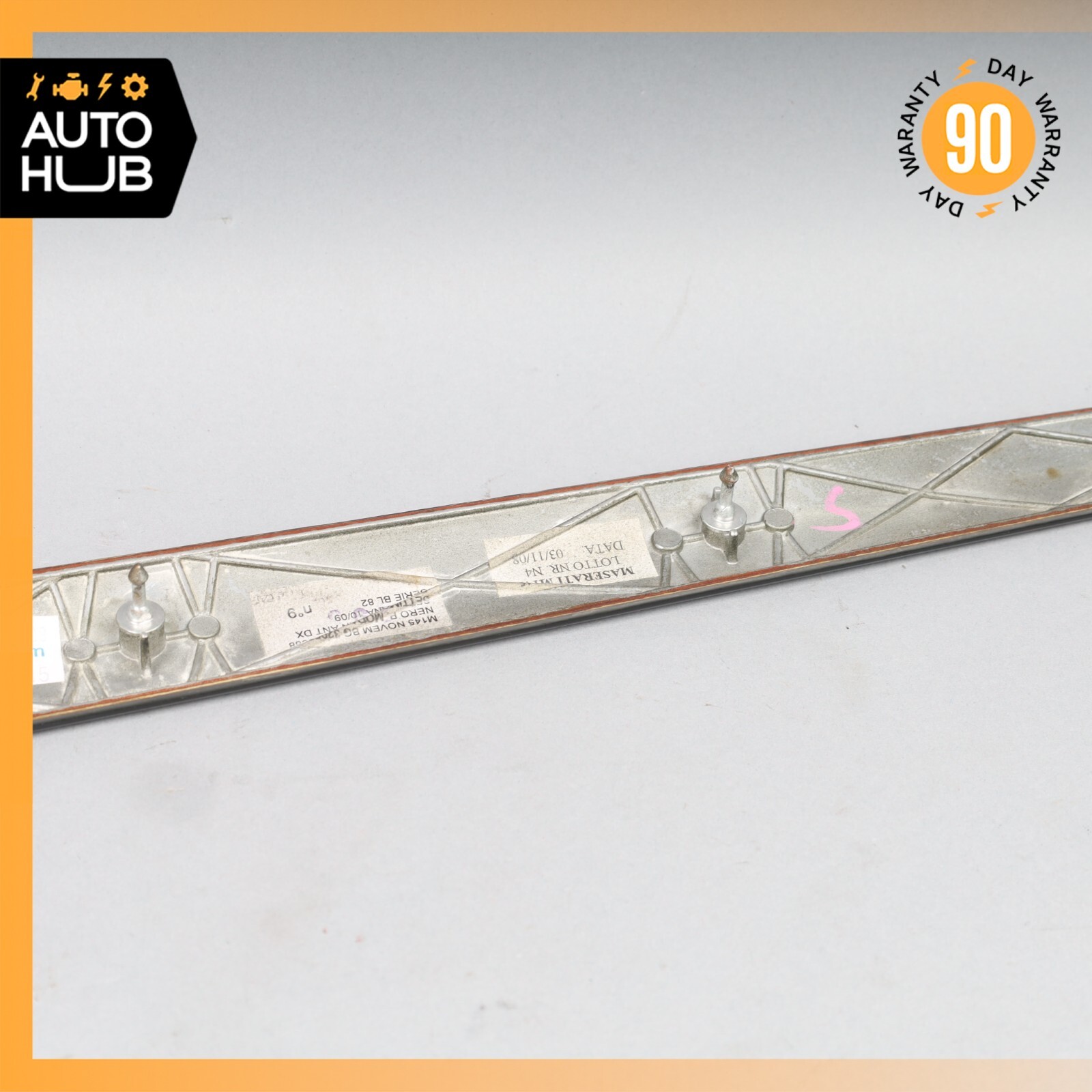08-19 Maserati GranTurismo M145 Front Right Side Door Panel Trim Black OEM