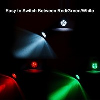 Paragala Outdoor Handhled Tactical Flashlights Ipx7 Waterproof Red/green/white Paragala Outdoor Handhled Tactical Flashlights Ipx7 Waterproof Red/green/white