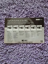 TNEWM4 ADVERT 5X8 BBC MUSIC: BUZZCOCKS, THE SELECTOR THE SPECIALS