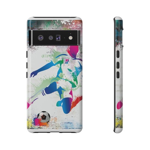 Soccer Phone Case - Colorful Tough Phone Cover for Soccer Players, Sports Lovers - 第 178/261 張圖片