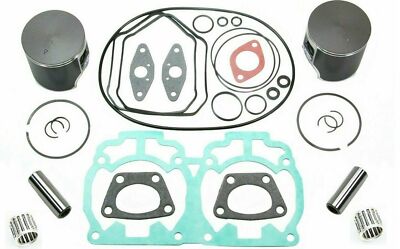 2000 Ski-Doo Formula Z 600 SPI Pistons Bearings Gaskets Top End Rebuild Kit 76mm