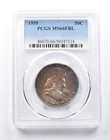 1955 Franklin Half Dollar MS66 FBL PCGS Beautiful Tone *4088