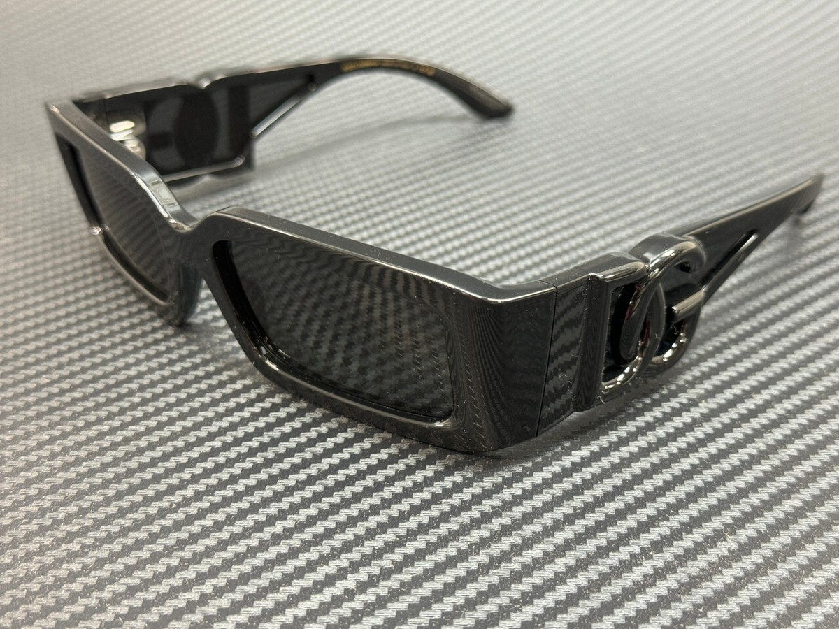 サングラス DOLCE & GABBANA Woman Sunglasses Black DG6197 501/87 NEW DOLCE&GABBANA DG6197 50/87 SQUARE BLACK UNISEX