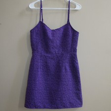 Urban Renewal Urban Outfitters Made With Vintage Fabric Floral Mini Dress sz Med