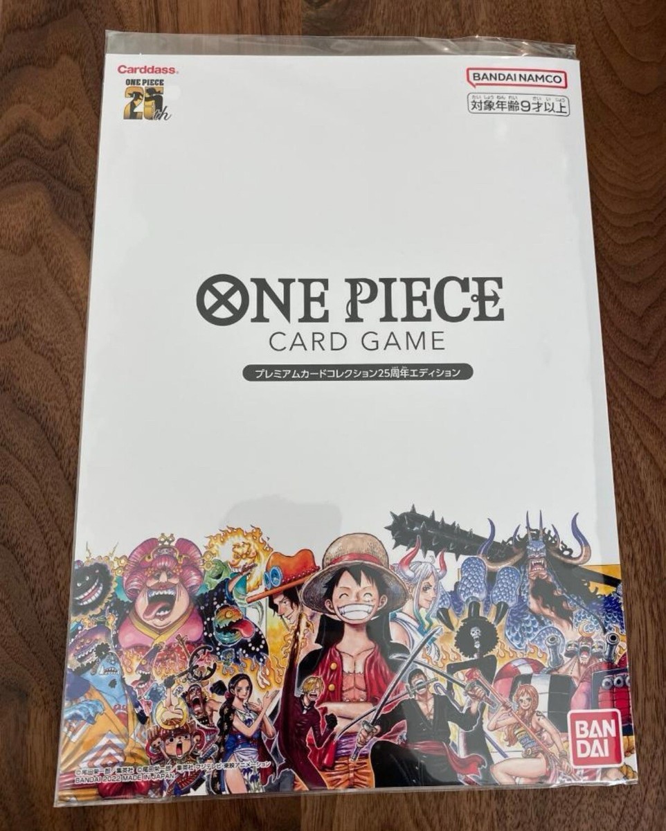 NEW ONE PIECE Premium Card Collection 25th Editon and Film Red in