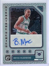2023-24 Bryce McGowens Panini Donruss - Signature Series #SS-MCG Holo Silver