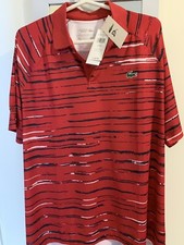Men Lacoste Sport Novak Djokovic Polo Shirt Red Size 7 2xl