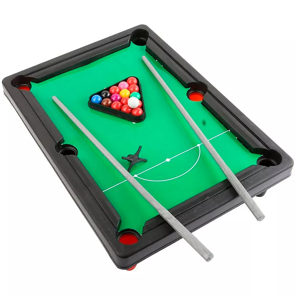 Mini Billiard Ball Snooker Pool Table Top Game Set