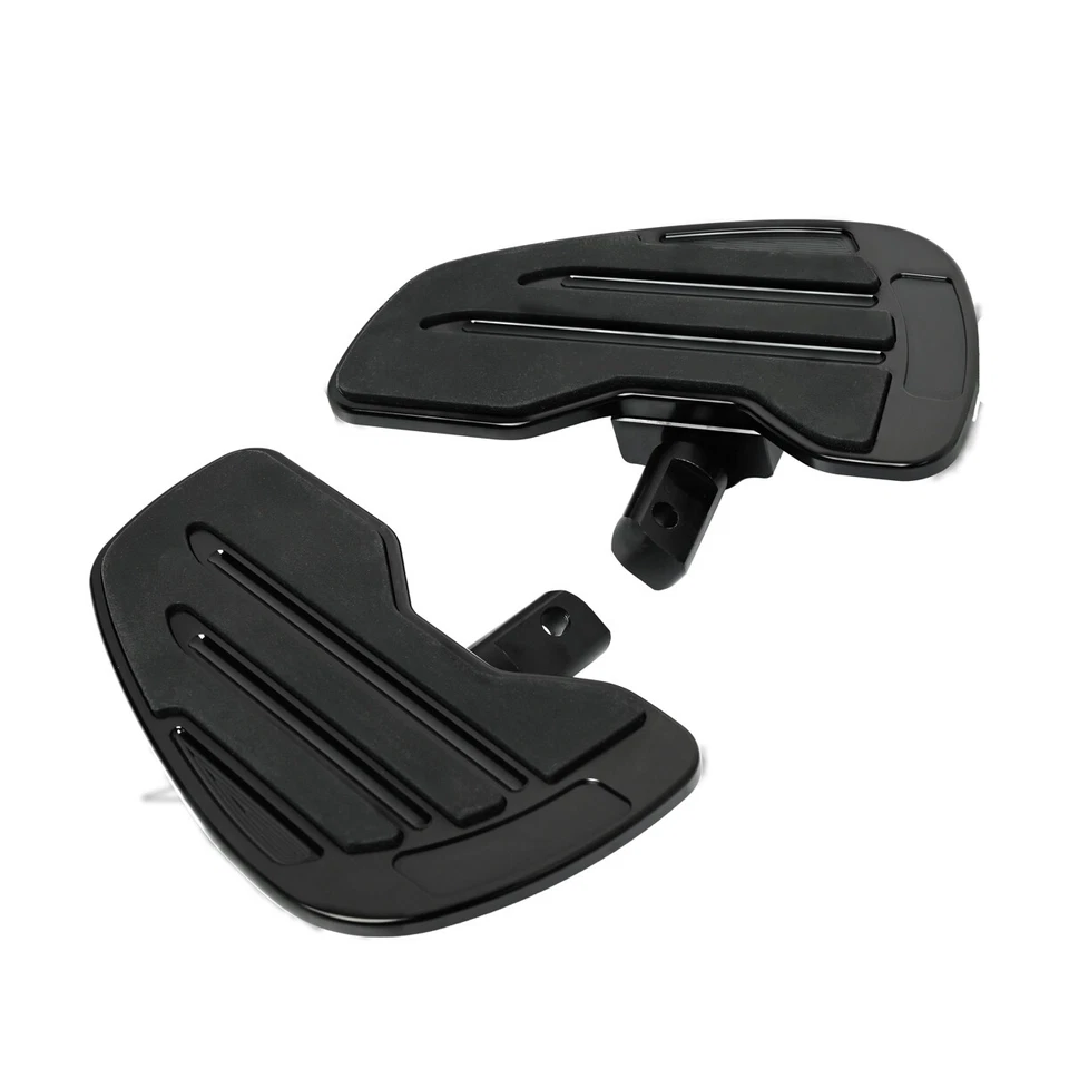 Tableros de piso de pasajeros traseros diestros+derechos para Indian Scout Sixty 2016-2021 2020 negros Foto 3 de 4