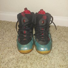 Size 7Y - Nike Air Foamposite Little Posite One Gone Fishing 2015 644791-300