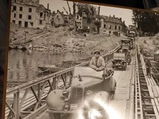 Sk50 Ephemera Book Picture WW2 Montgomery Vernon France 1944