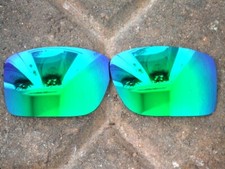Galaxy Replacement Lenses For Oakley Double Edge OO9380 Polarized Green