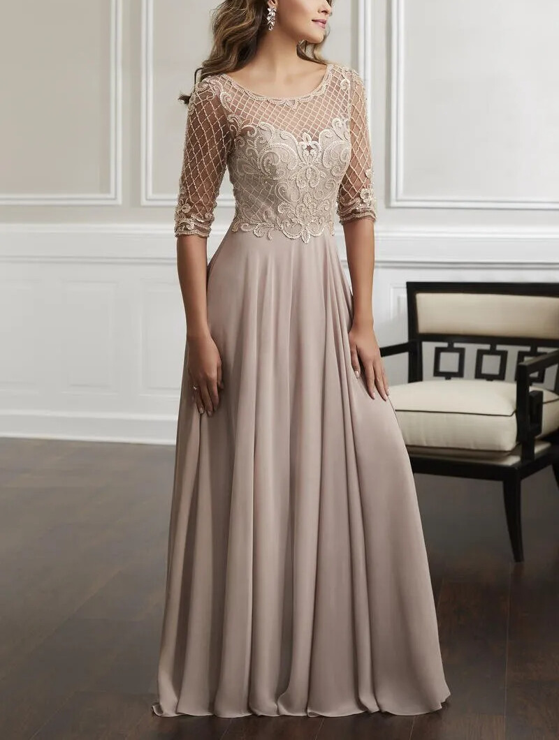 beige lace dress long Ivory Lace Corset Dress main image 1