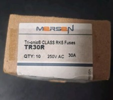 TR30R Mersen Tri-Onic 30 Amp 250V Fuses - Qty 10 Pack - Ferraz Shawmut