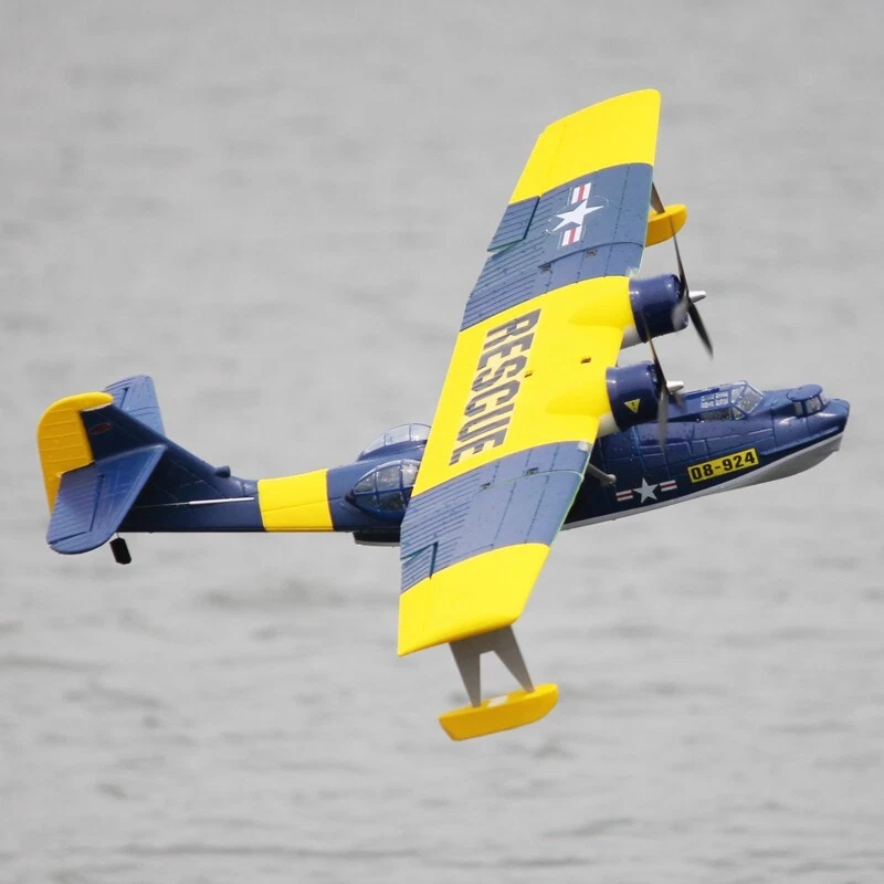 Dynam PBY Catalina V2 Blue Twin Engine RC Seaplane 1500mm 59" Wingspan - Image 2 of 4