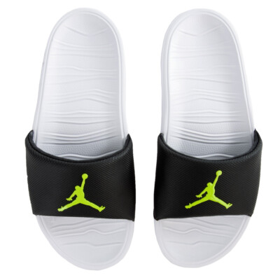 Nike Jordan Break Slide Sandal Black Cyber White