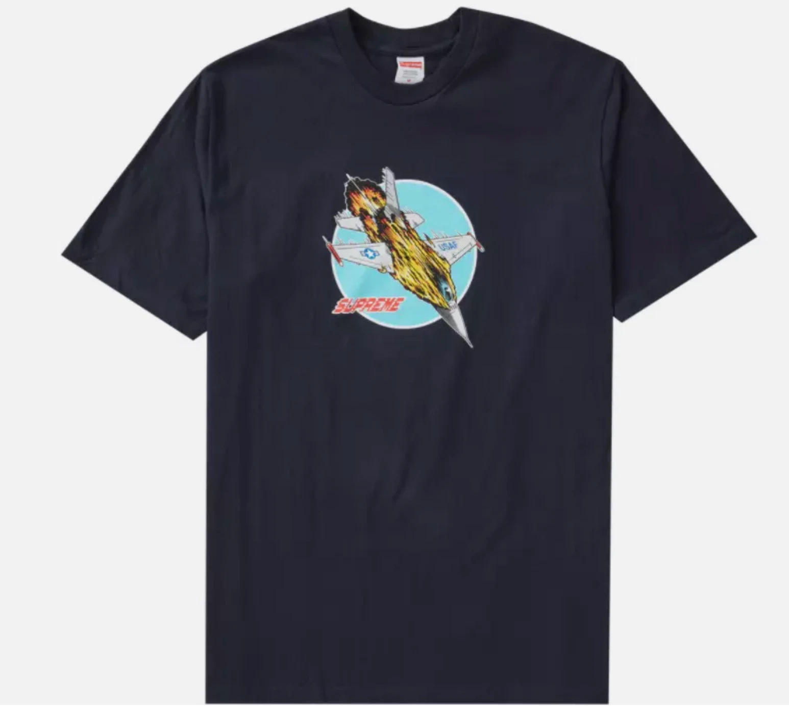 ? ? T shirt neuf avec étiquette scellé Supreme New York Jet   Navy   Small   FW20 ? ?