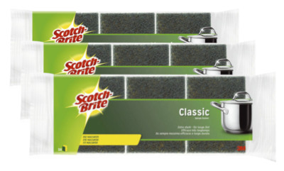 9 x Scotch Brite 3M Reinigungsschwamm Topfreiniger Scheuerschwamm 3x 3er Pack