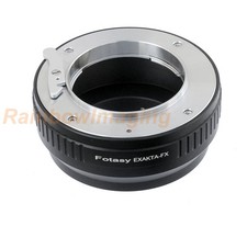 Exakta /Auto Topcon Lens to Fujifilm X-Pro2 X-T2 X-T10 X-T20 Adapter US seller
