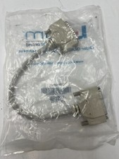 L-Com Deluxe Molded D-Sub Cable, DB25 Male / Female 1.0 ft CSMN25MF-1