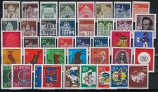 BRD Jahrgang 1966 postfrisch Mi. - Nr. 489 - 528