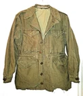 Vintage 1943 WWII Military  Combat Army Field Jacket Size 38 Mens Size Small