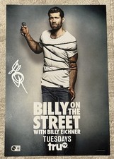 BILLY EICHNER SIGNED BILLY ON THE STREET 12x18 POSTER - BECKETT COA