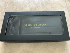Black Silk Cummerbund & Bow Tie Tuxedo Set By Vesuvio Napoli