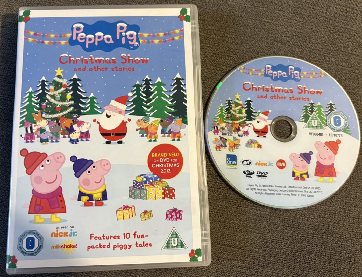 PEPPA PIG - Christmas Show & Others  : Nickelodeon Children's DVD VGC
