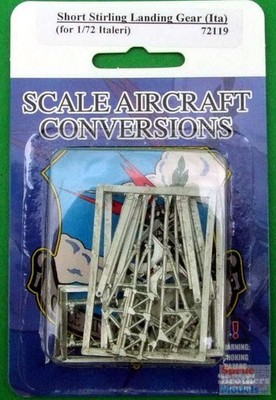 SAC72119 1:72 Scale Aircraft Conversions - Shorts Stirling Landing Gear Set