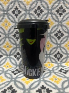 Wicked Broadway Musical 20th Anniversary Souvenir Drink Cup With Lid