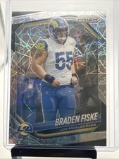 2025 Panini Prizm - Braden Fiske #144 Lazer Prizm