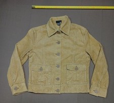 Women H&M Jacket Beige Cotton 36